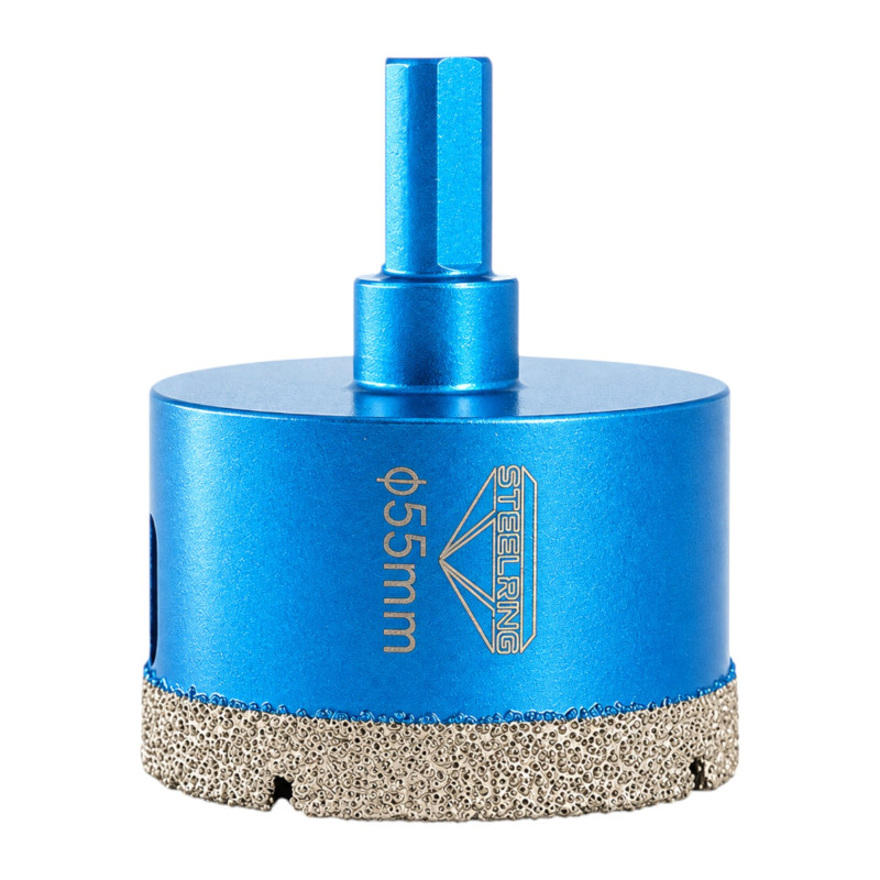 Коронка алмазная под дрель Steelring D55 (VTS55)