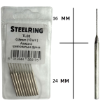 Алмазна фреза для гравера Steelring  d 0,8 мм хв. 2.35 мм 10 шт. (TL08) – Фото №1