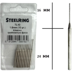 Алмазная фреза для гравера Steelring d 1,0 мм хв. 2.35 мм 10 шт. (TL10) – Фото №1