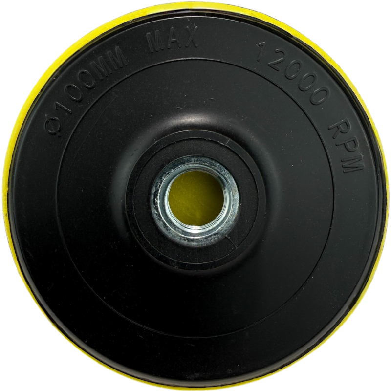 Держатель шлифовальных дисков с липучкой Steelring D100 мм М14 (PBP100)