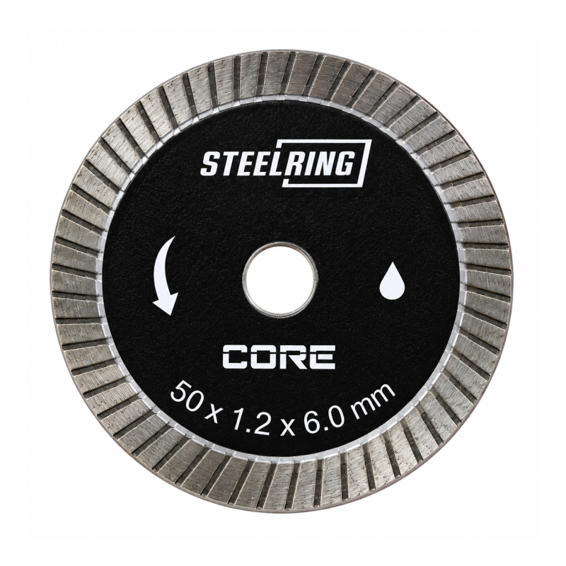 Алмазний диск Steelring CORE 50×1,2×6мм (MTT50)