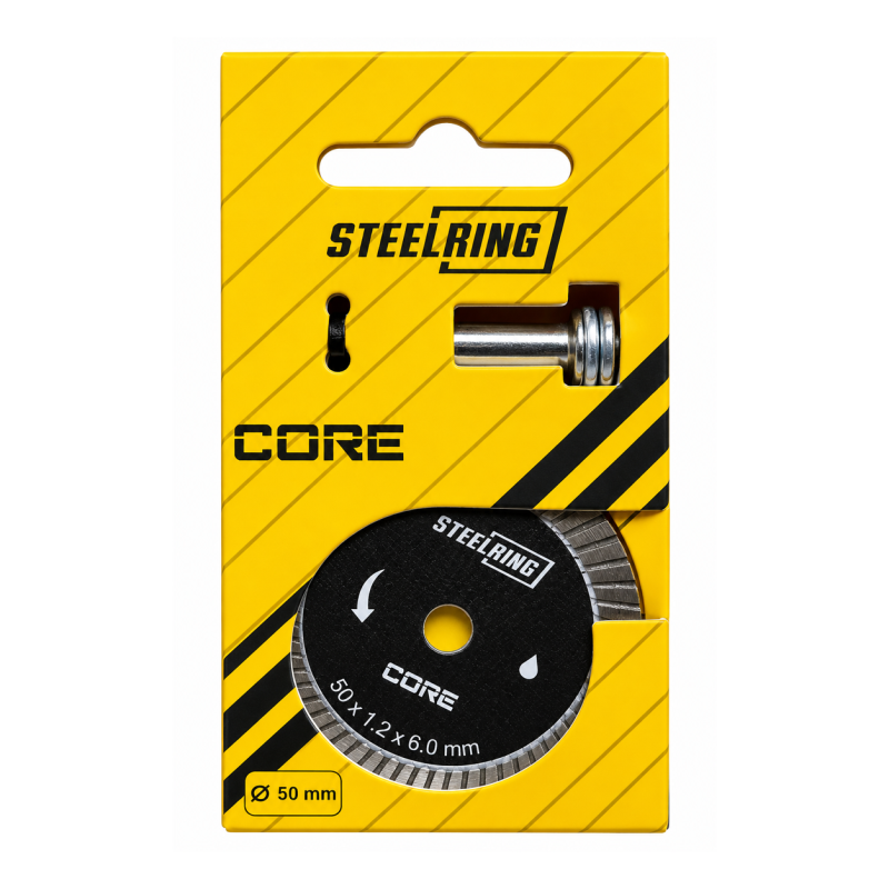Алмазний диск Steelring CORE 50×1,2×6мм (MTT50)
