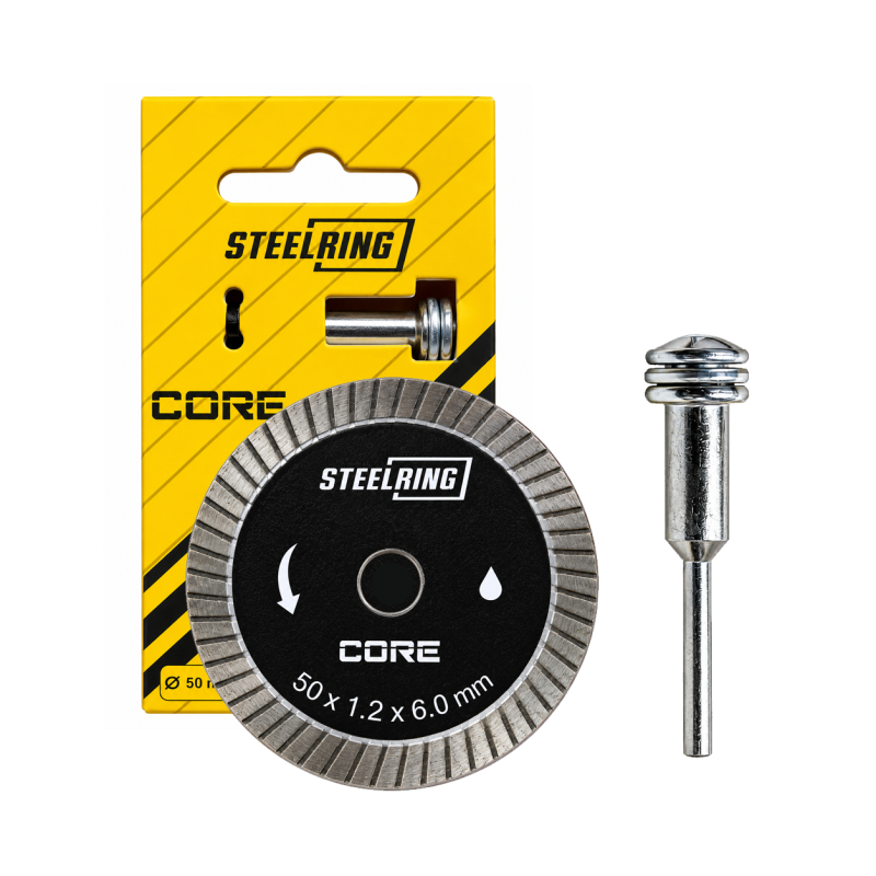 Алмазний диск Steelring CORE 50×1,2×6мм (MTT50)