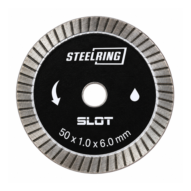 Алмазний диск Steelring SLOT 50×1,0×6мм (MUT50)