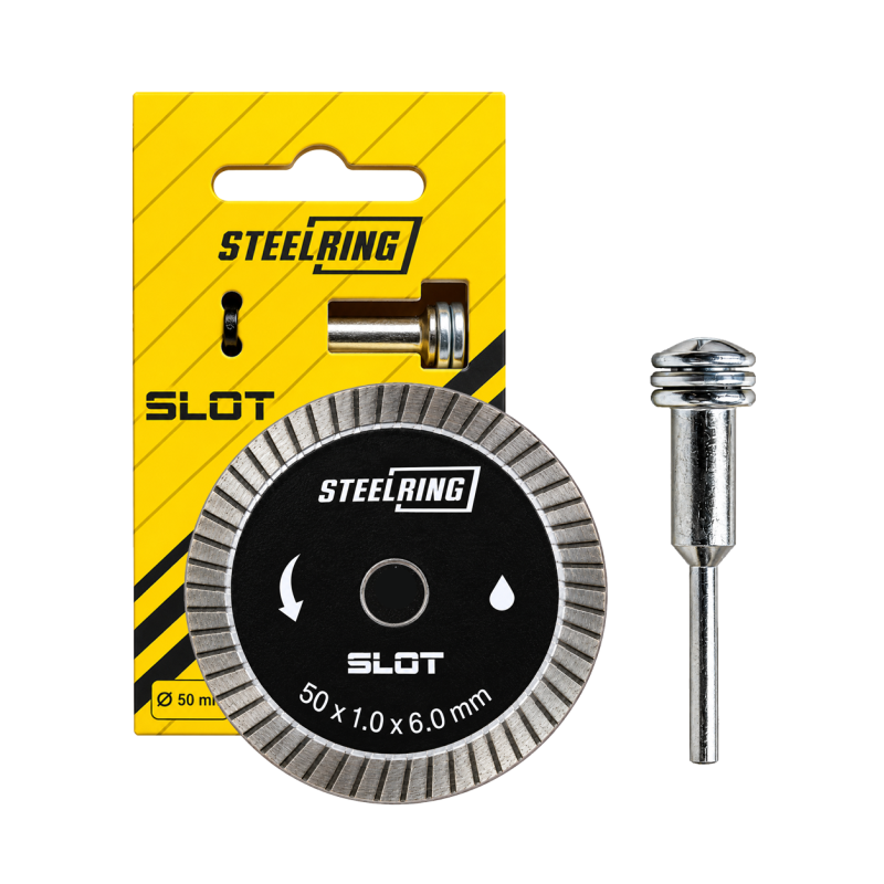 Алмазний диск Steelring SLOT 50×1,0×6мм (MUT50)
