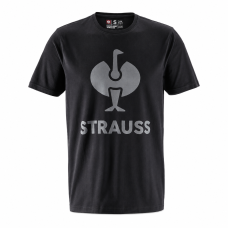 Футболка STRAUSS e.s.Concrete черная, размер S (2148039)