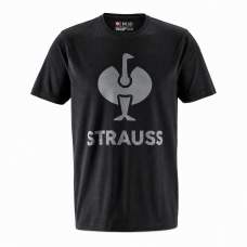 Футболка STRAUSS e.s.Concrete черная, размер M (2148041)