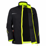 Куртка STRAUSS e.s.motion 2020 размер L, чёрно-зелёная (6551254) – Фото №5