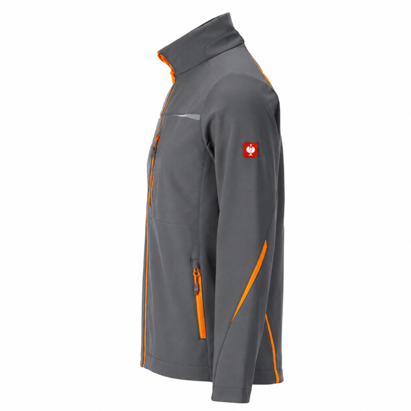 Куртка STRAUSS Softshell jacket e.s.motion 2020 сіра, р.L (6596254)
