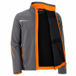 Куртка STRAUSS Softshell jacket e.s.motion 2020 сіра, р.L (6596254) – Фото №9