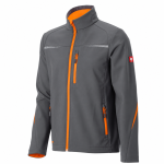 Куртка STRAUSS Softshell jacket e.s.motion 2020 сіра, р.XL (6596258) – Фото №1