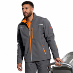 Куртка STRAUSS Softshell jacket e.s.motion 2020 сіра, р.XL (6596258) – Фото №12
