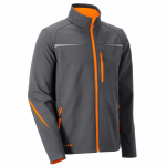 Куртка STRAUSS Softshell jacket e.s.motion 2020 сіра, р.XL (6596258) – Фото №6