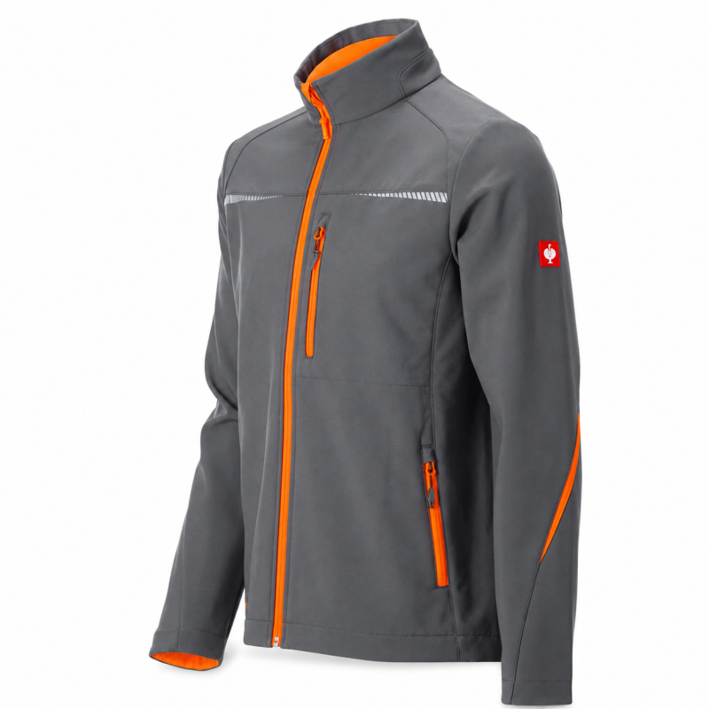 Куртка STRAUSS Softshell jacket e.s.motion 2020 сіра, р.XL (6596258)