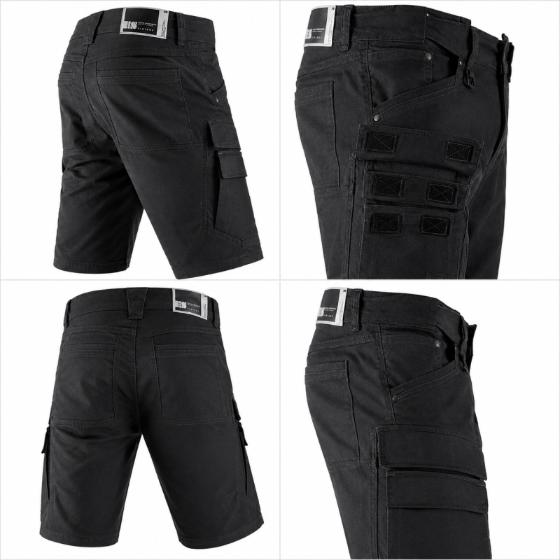 Рабочие шорты Cargo STRAUSS e.s.vintage, р.58, чёрные (6655058)