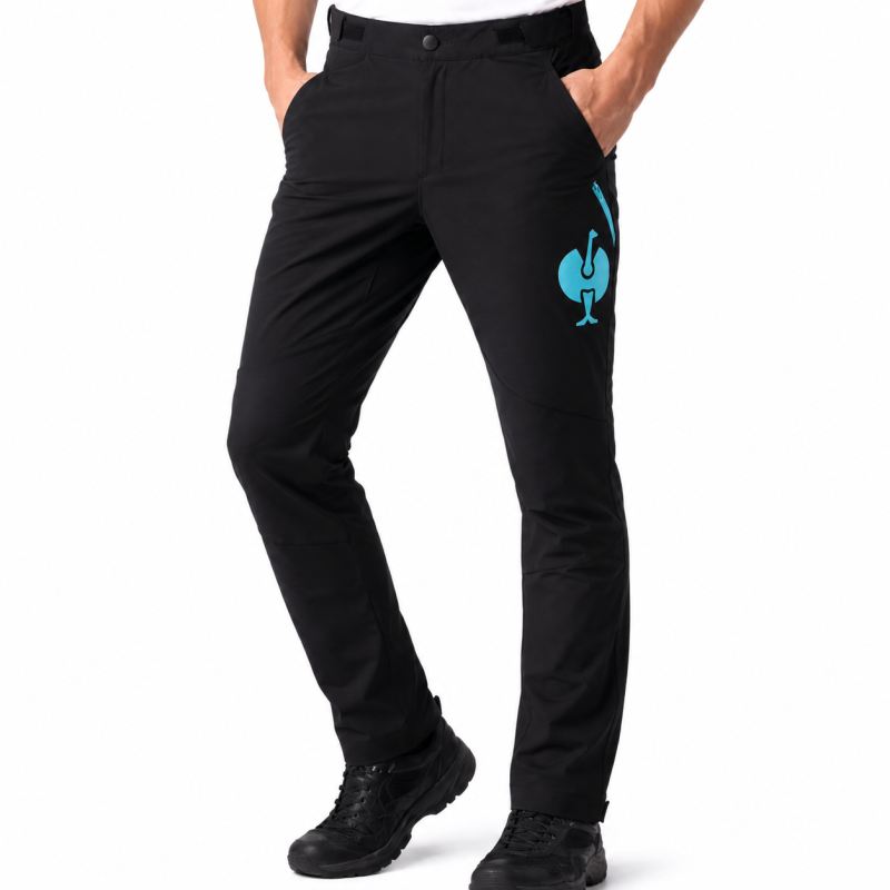 Брюки STRAUSS Functional trousers e.s.trail черные, р.L (9610448)