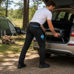 Брюки STRAUSS Functional trousers e.s.trail черные, р.L (9610448) – Фото №8