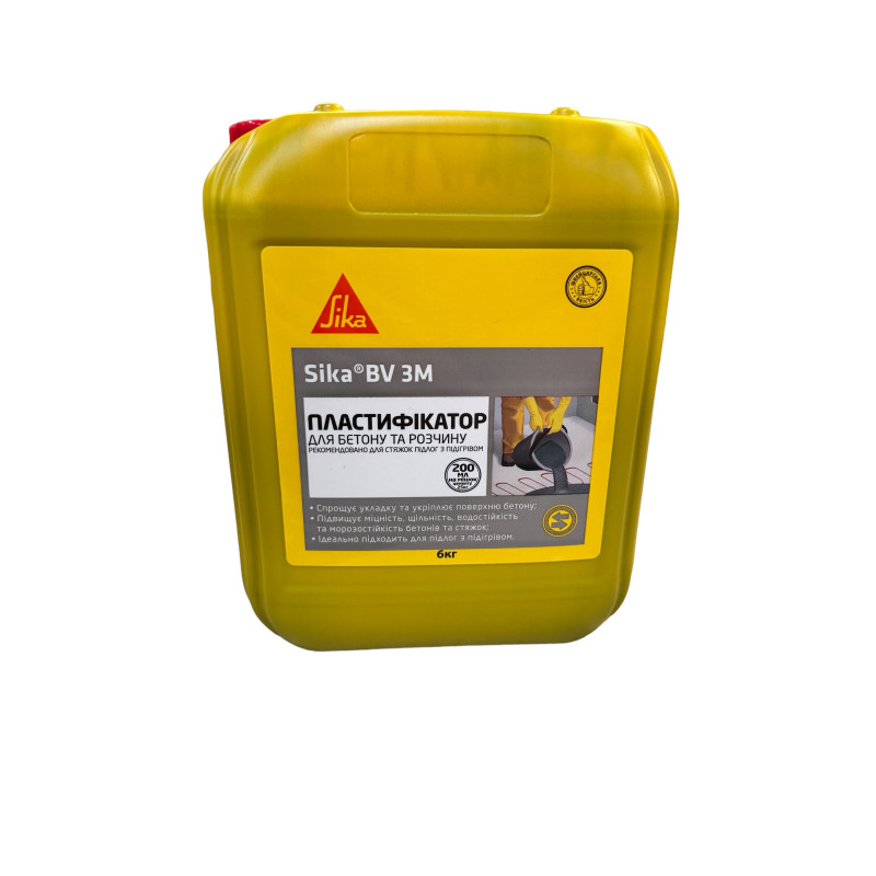 Пластифікатор для теплих підлог Sika BV3M 6 кг (SikaBV3M6)