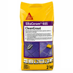 Затирка для швов водостойкая Sika CleanGrout Anemon/светло-бежевый, 2кг (SikaCeram-655-AN) – Фото №2