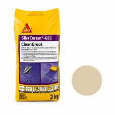Затирка для швов водостойкая Sika CleanGrout Pine сосна 2 кг (SikaCeram-655-PI)