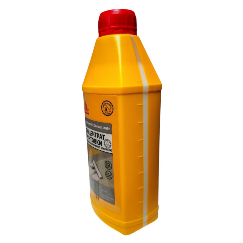 Концентрат грунтовки глубокопроникающей Sika Primer01 Concentrate 1л (SikaPrimer-01-1)