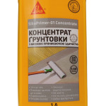 Концентрат грунтовки глубокопроникающей Sika Primer01 Concentrate 1л (SikaPrimer-01-1) – Фото №3