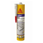 Клей-герметик (герметик) однокомпонентный белый 290 мл Sika Sikaflex 111 Stick&Seal (Sikaflex-111) – Фото №1