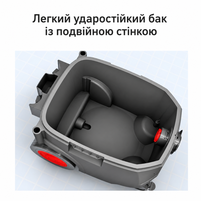 Пилосос будівельний (промисловий) професійний Starmix iPulse L-1635 TOP (018621)