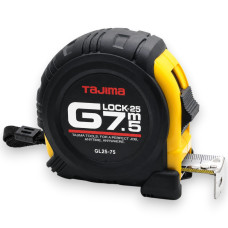 Рулетка строительная TAJIMA G LOCK GL25-75, 7,5 м (1001-0222)