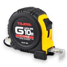 Рулетка строительная TAJIMA G LOCK GL25-100BL, 10 м (1001-1878)