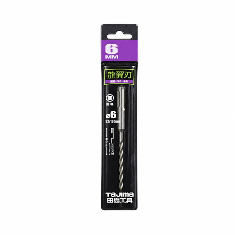 Бур SDS Pro+ TAJIMA Ø 6 мм 160/92 мм (1602-2754)