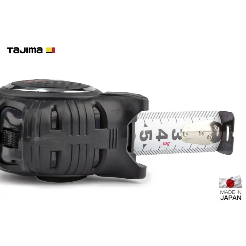 Рулетка будівельна TAJIMA G7 LOCK G7L1950 удароміцна посилена стрічка 5,0 м (1001-1670)