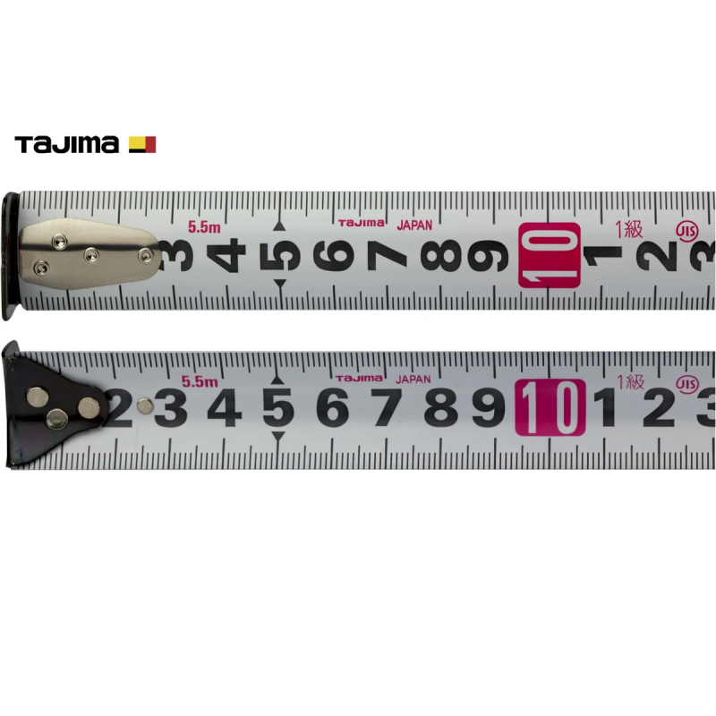 Рулетка будівельна TAJIMA G7 LOCK G7L1950 удароміцна посилена стрічка 5,0 м (1001-1670)