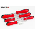 Набор отверток Tajima магнитные Torx (Т6,Т8,Т10,Т20,Т25,T30) (6 штук) (1301-0697) – Фото №3