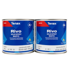 Эпоксидный клей Tenax RIVO (A+B) (0.5л+0.5л), бежевый (RIV500)
