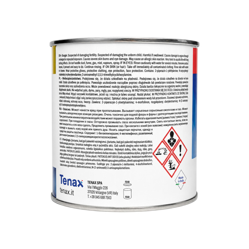 Эпоксидный клей Tenax RIVO (A+B) (0.5л+0.5л), бежевый (RIV500)