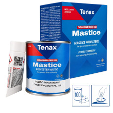 Клей-мастика для камня Tenax Solido Trasparente прозрачный, 125мл (SOLTRAS)