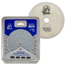 Алмазный шлифовальный диск D100/P100 (сплошной) Tnova в блистере (60456720)