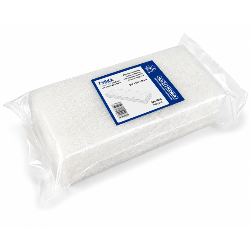 Губка-волокно для эпоксидной затирки T-Nova Super Fine 250×100×25, 2 шт (TNV012)