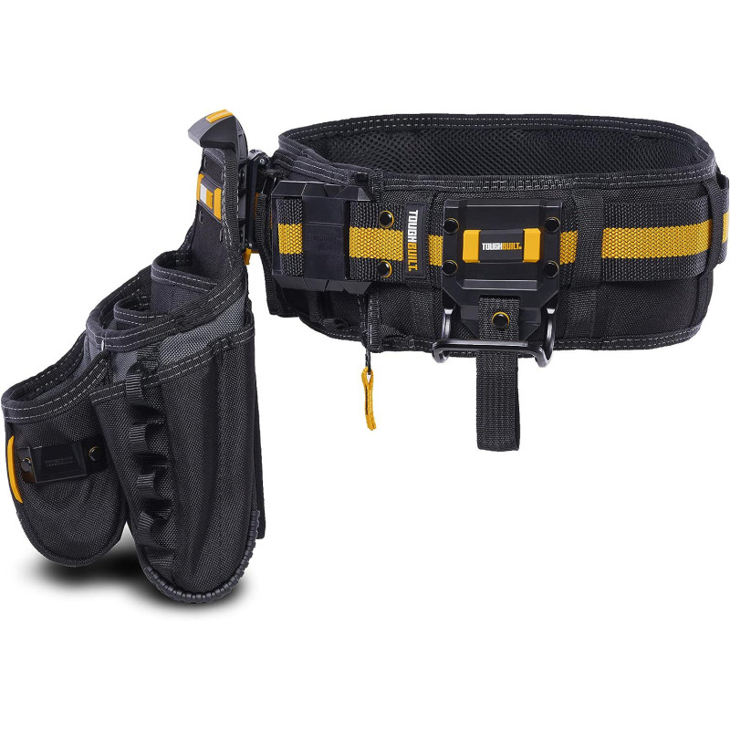 Пояс для инструментов монтажника трехкарманный ClipTech TOUGHBUILT (TB-CT-101-3P)