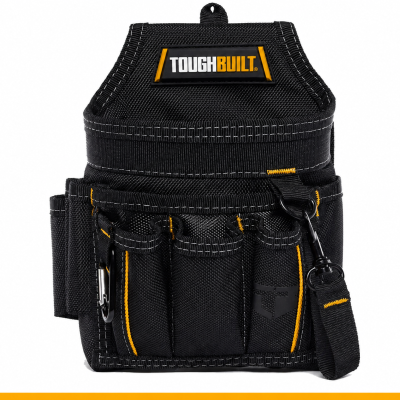 Сумка электрика на пояс  TOUGHBUILT 20×8×22см, 14 отделений (TB-229)