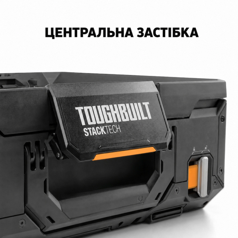 Набір ящиків для інструментів TOUGHBUILT StackTech (TB-B1S3-B-70R)