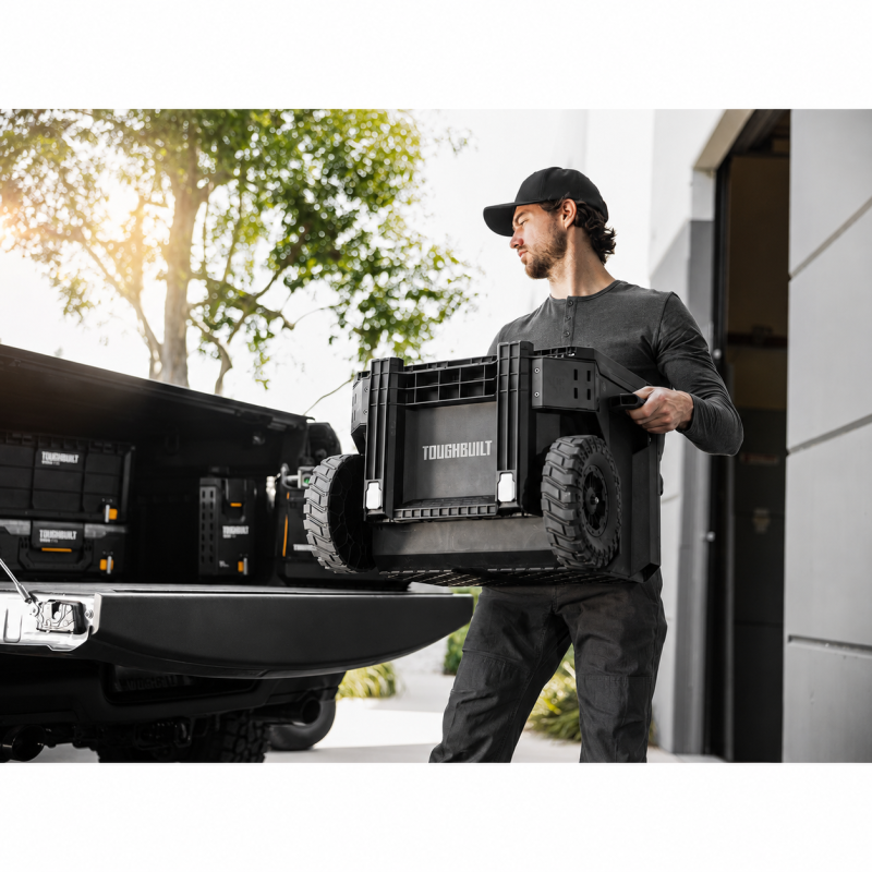 Ящик на колесах ToughBuilt StackTech Rolling Locking Box (TB-B1-D-R92)