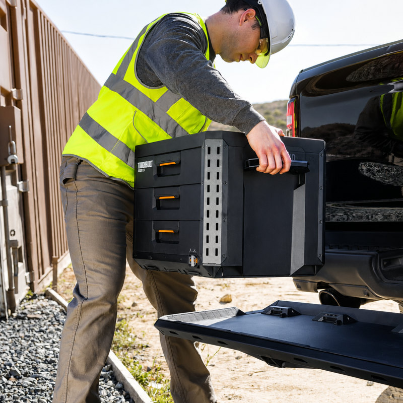 Ящик для інструментів TOUGHBUILT StackTech 3-Drawer Tool Box (TB-B1-D-70-3)