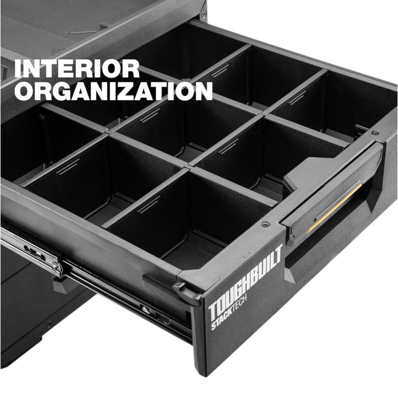 Ящик для інструментів TOUGHBUILT StackTech 3-Drawer Tool Box (TB-B1-D-70-3)