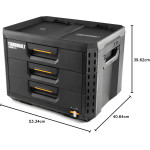Ящик для інструментів TOUGHBUILT StackTech 3-Drawer Tool Box (TB-B1-D-70-3) – Фото №5