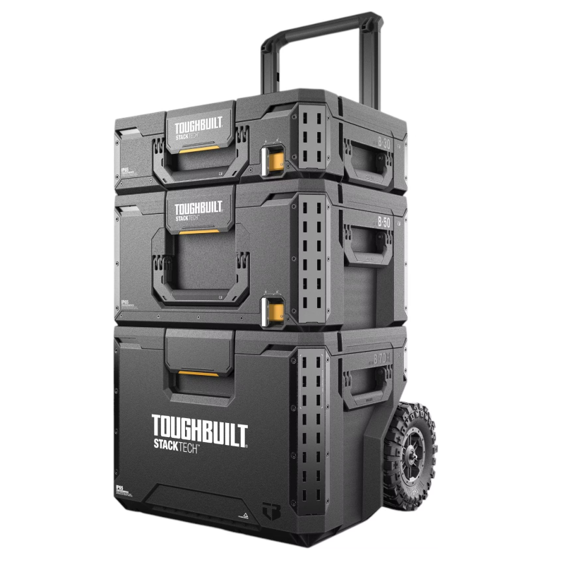 Набір ящиків для інструментів TOUGHBUILT StackTech (TB-B1S3-B-70R)