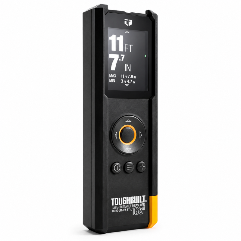 Лазерний професійний далекомір TOUGHBUILT з відеошукачем 50 м (TB-H2-LM-M50-BT)