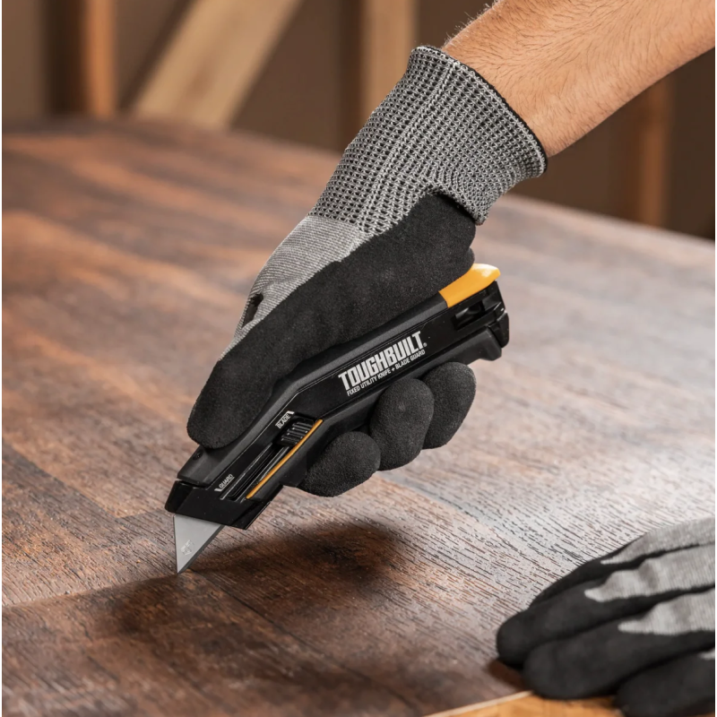 Ніж універсальний Fixed Blade з системо безпеки Sliding Guard TOUGHBUILT (TB-H4-11-G)