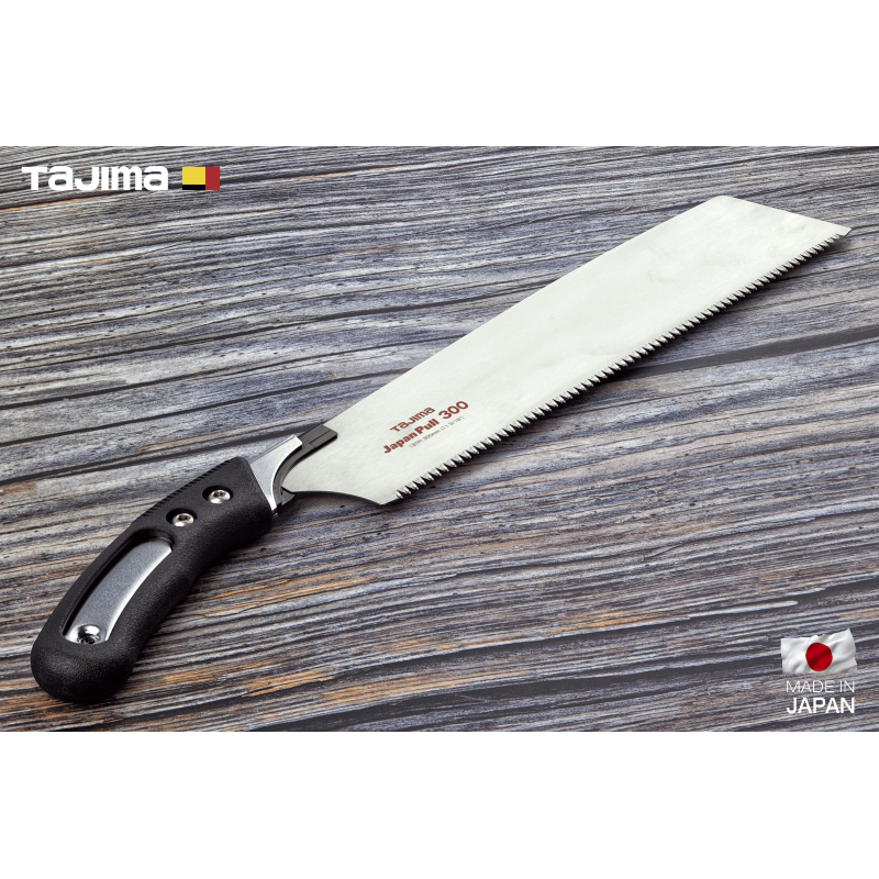 Пила ручная японская по дереву TAJIMA Japan Pull 300/KCH двухкомпонентная ручка 300 мм (1103-2531)